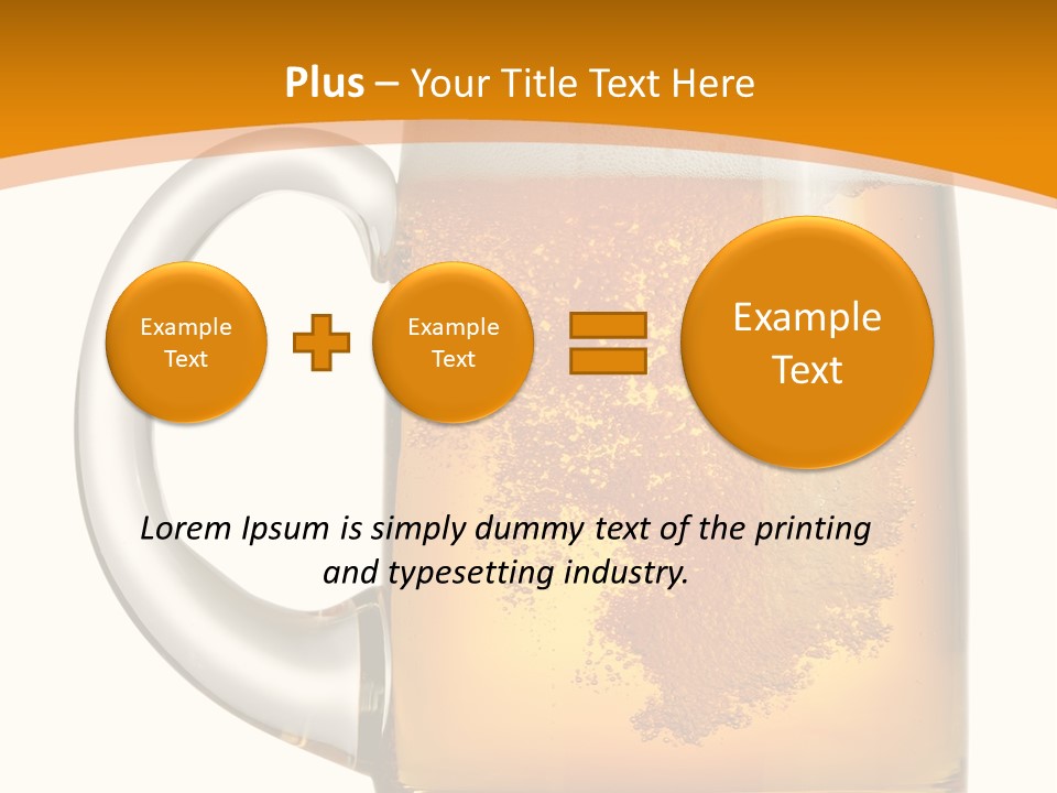 Still Object Beaker PowerPoint Template