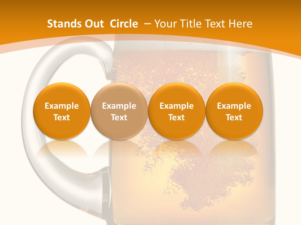 Still Object Beaker PowerPoint Template