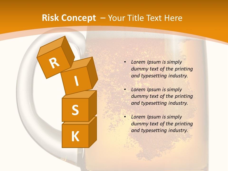 Still Object Beaker PowerPoint Template