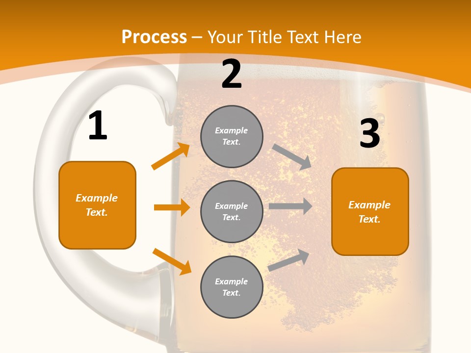 Still Object Beaker PowerPoint Template