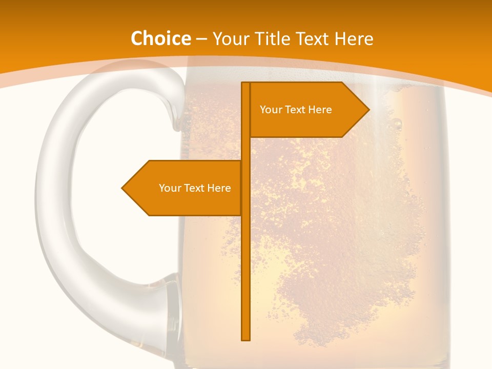 Still Object Beaker PowerPoint Template