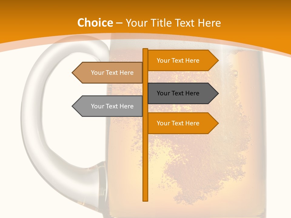 Still Object Beaker PowerPoint Template