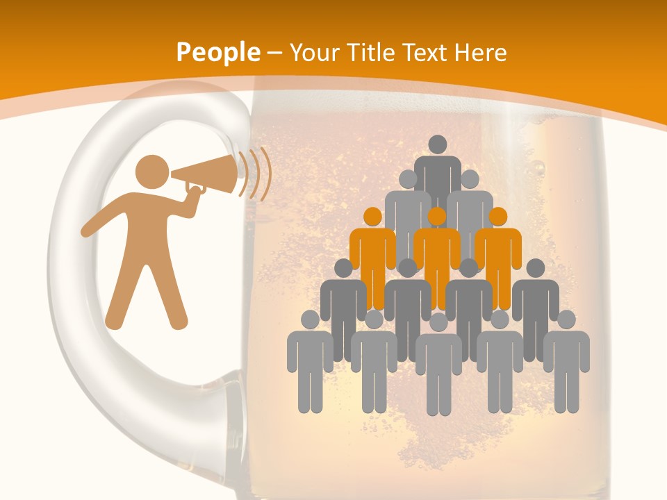 Still Object Beaker PowerPoint Template