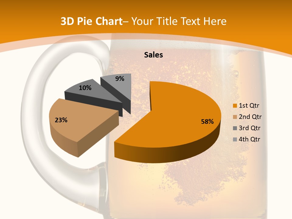 Still Object Beaker PowerPoint Template