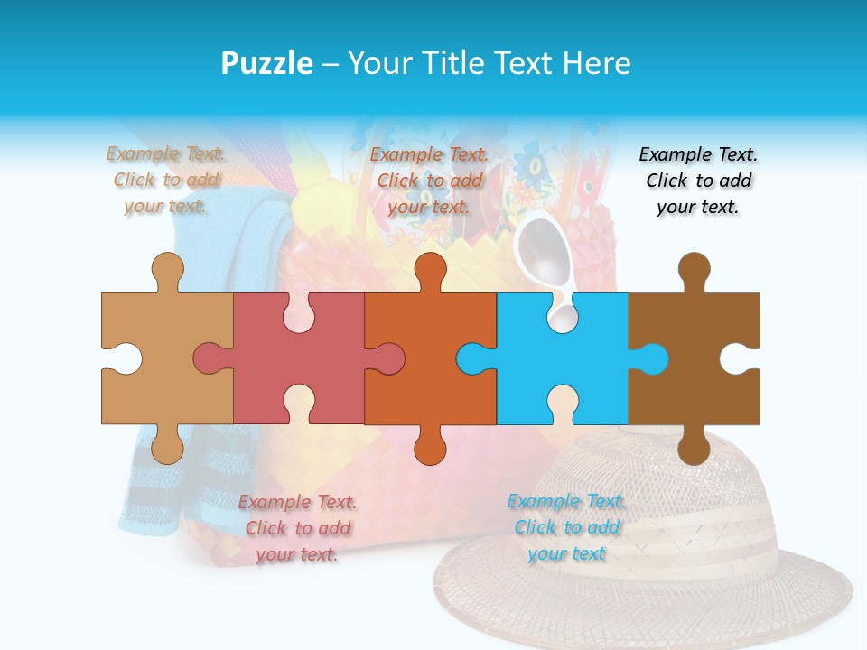 Leisure Sea Flip PowerPoint Template