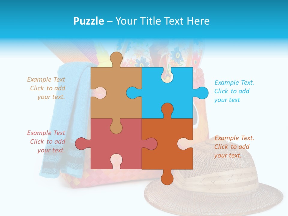 Leisure Sea Flip PowerPoint Template