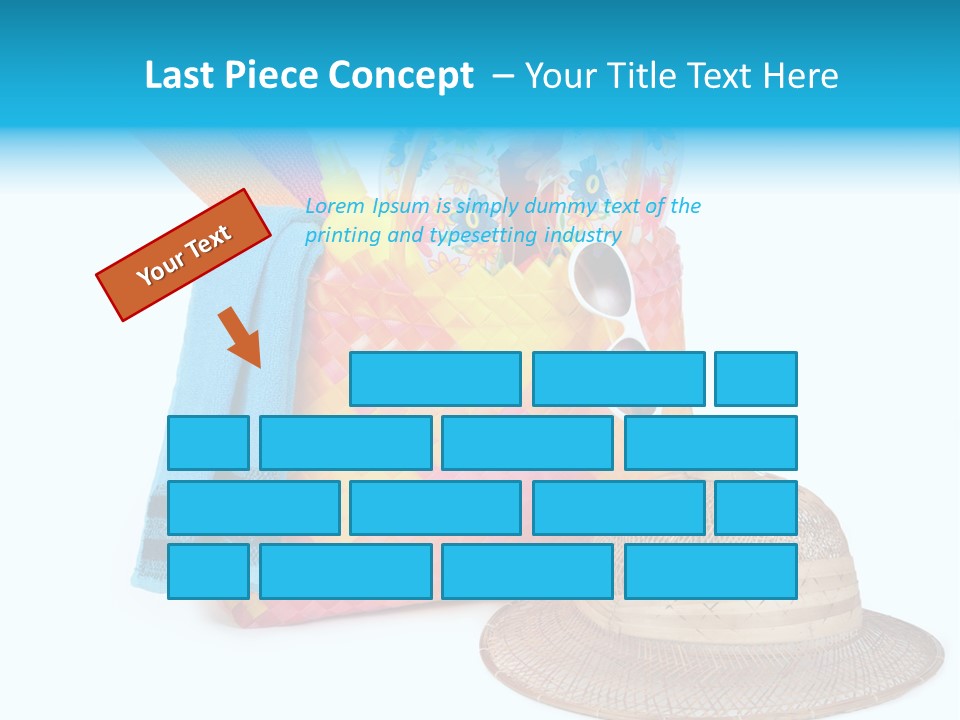 Leisure Sea Flip PowerPoint Template