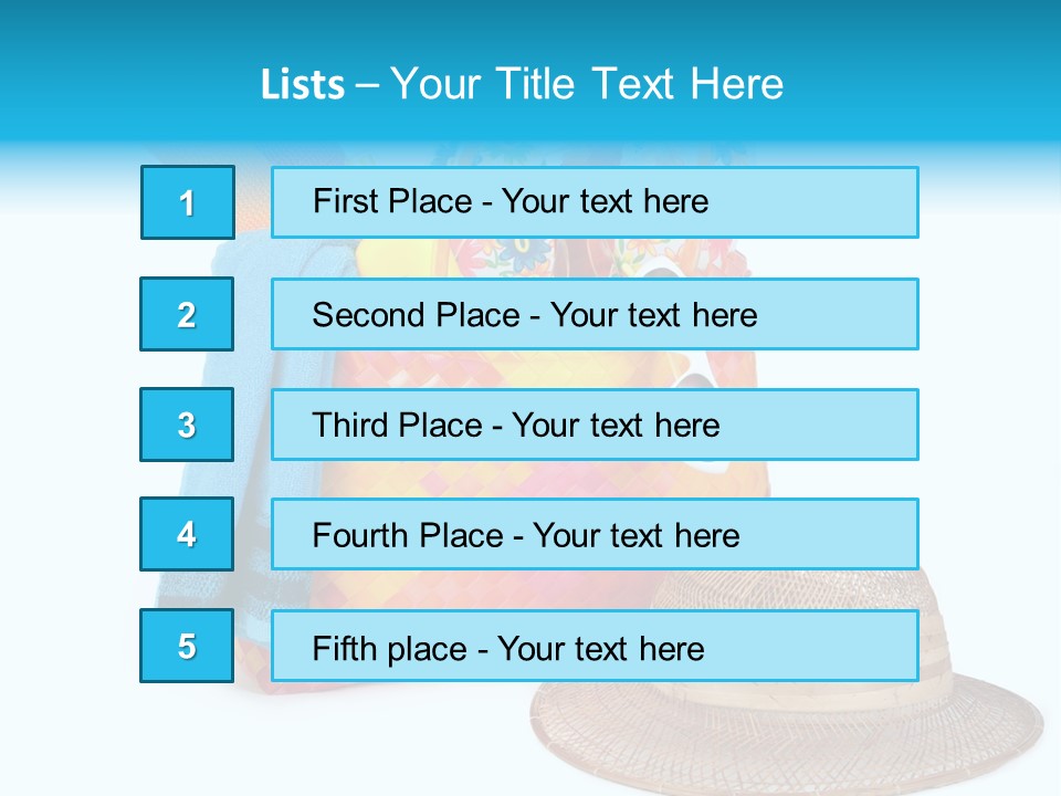 Leisure Sea Flip PowerPoint Template