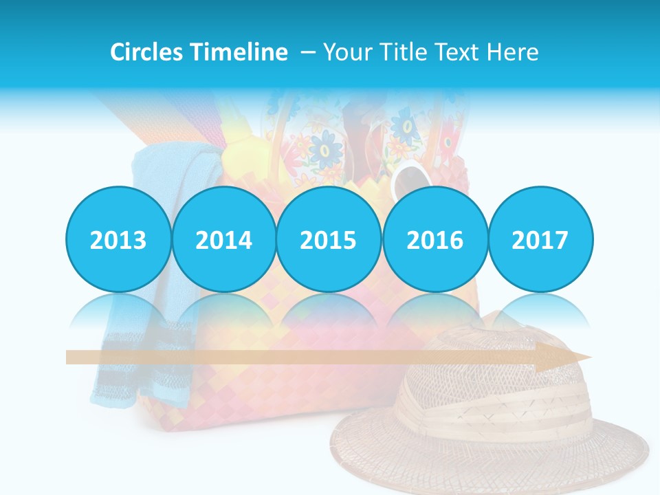 Leisure Sea Flip PowerPoint Template