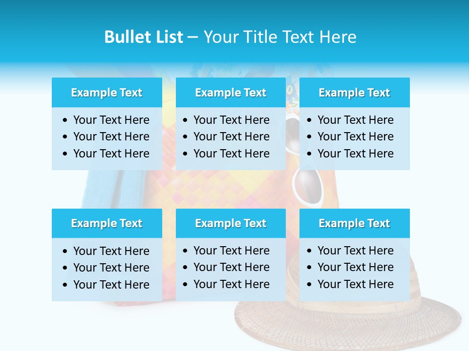 Leisure Sea Flip PowerPoint Template