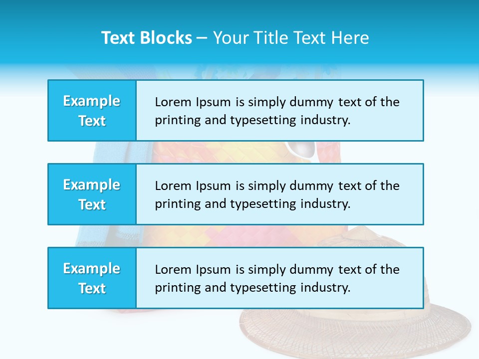 Leisure Sea Flip PowerPoint Template