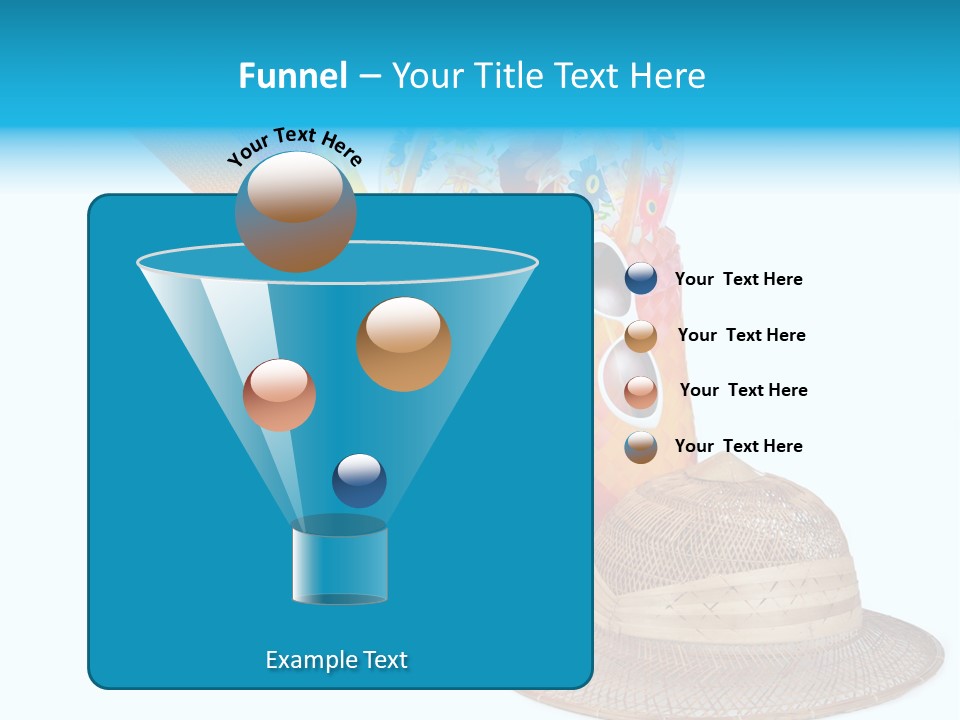 Leisure Sea Flip PowerPoint Template