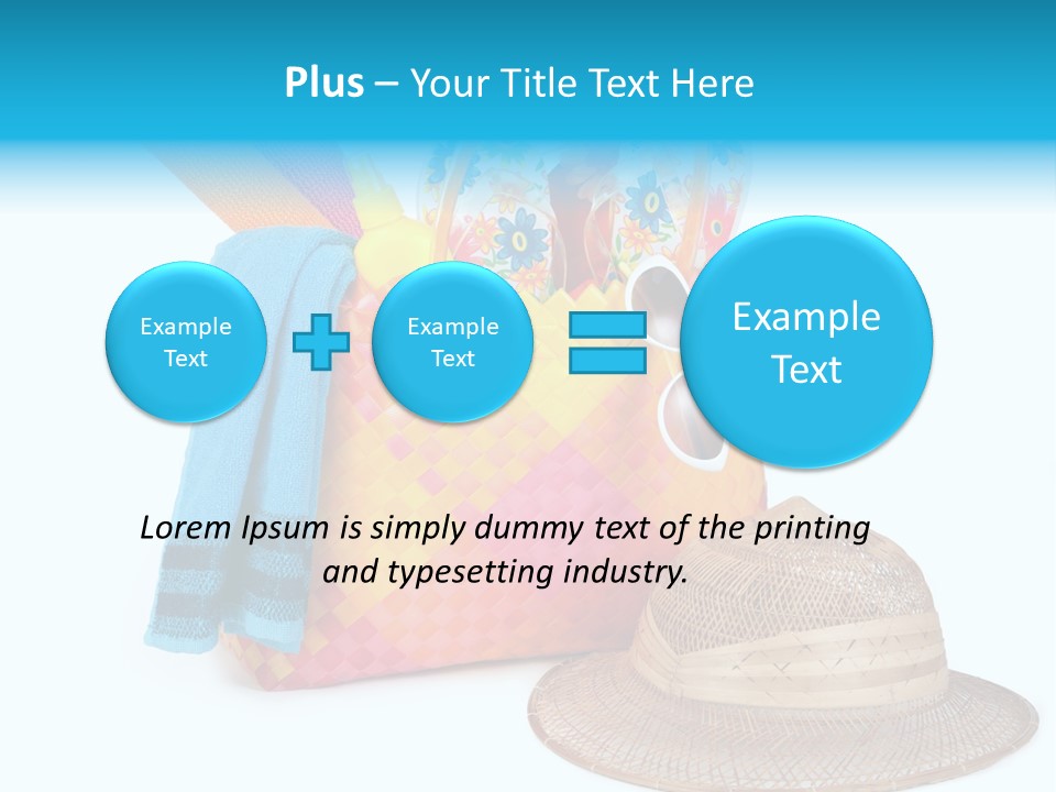 Leisure Sea Flip PowerPoint Template