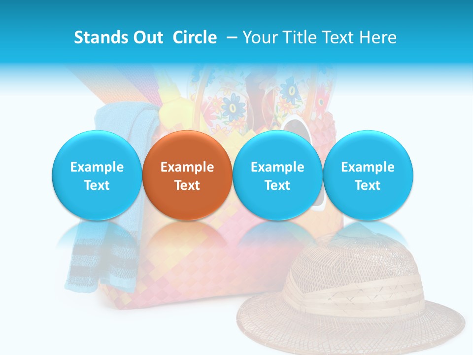 Leisure Sea Flip PowerPoint Template