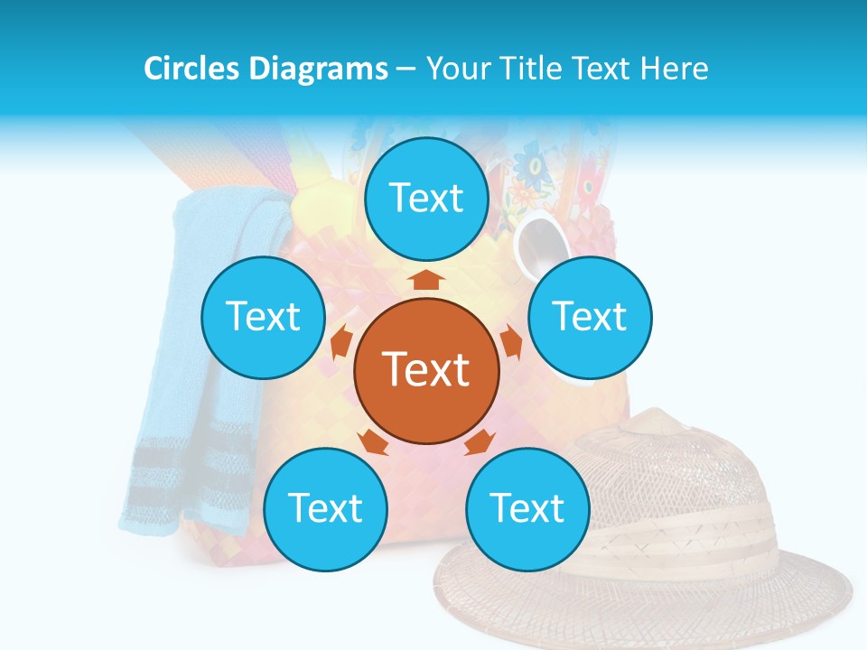 Leisure Sea Flip PowerPoint Template