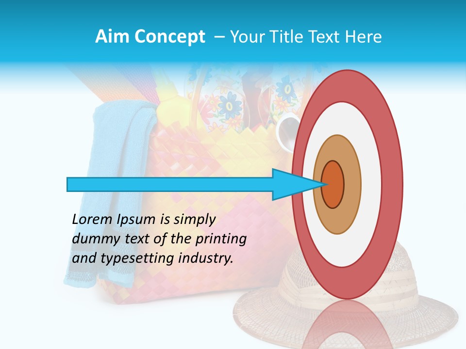 Leisure Sea Flip PowerPoint Template