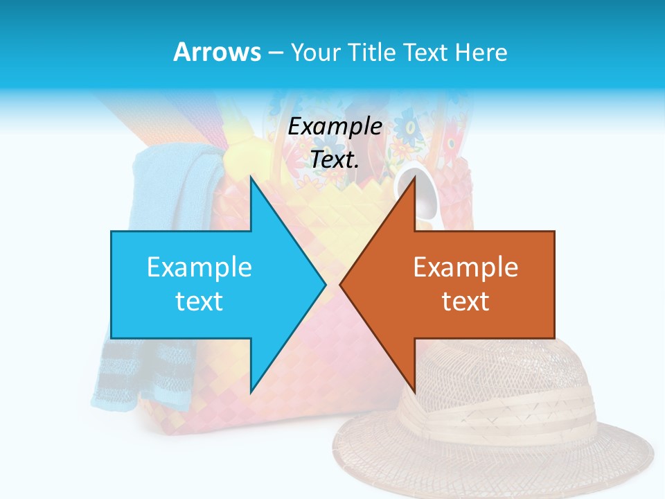 Leisure Sea Flip PowerPoint Template