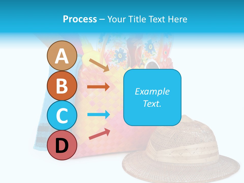 Leisure Sea Flip PowerPoint Template