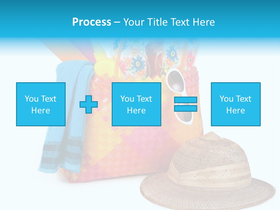Leisure Sea Flip PowerPoint Template