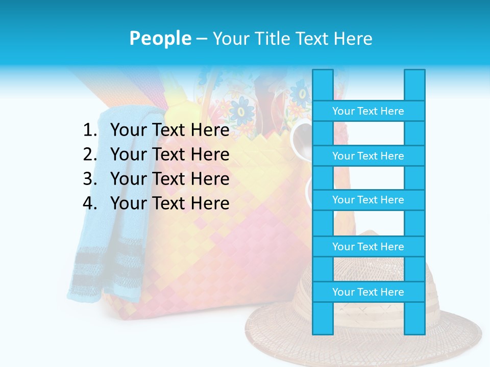 Leisure Sea Flip PowerPoint Template