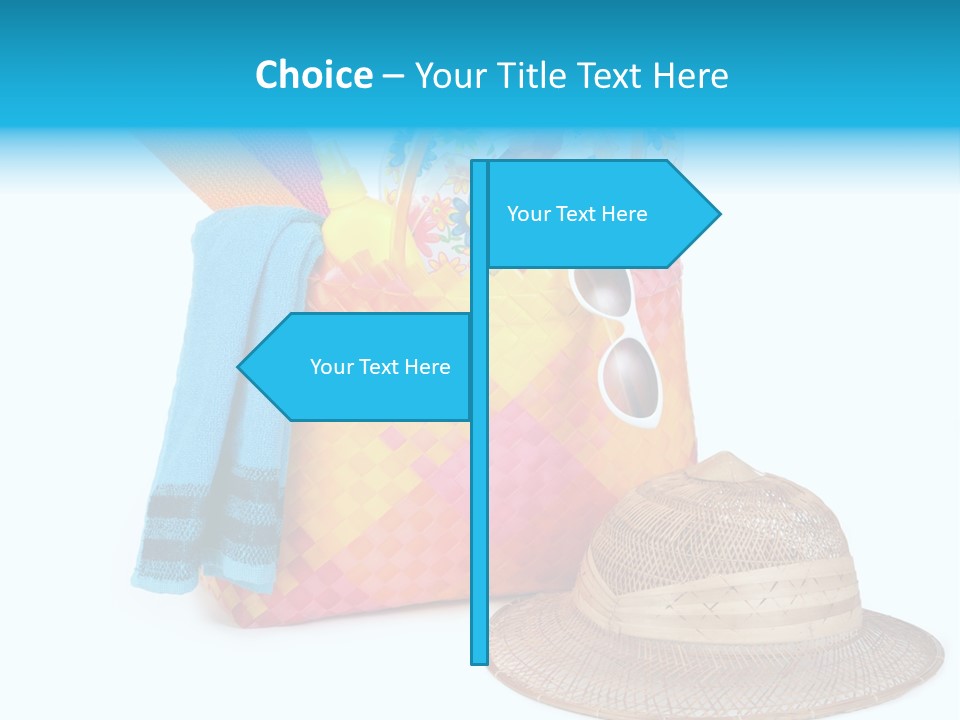 Leisure Sea Flip PowerPoint Template