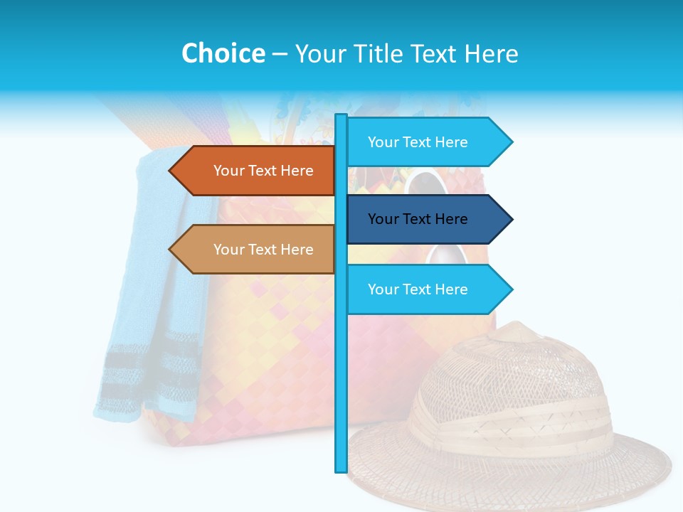 Leisure Sea Flip PowerPoint Template