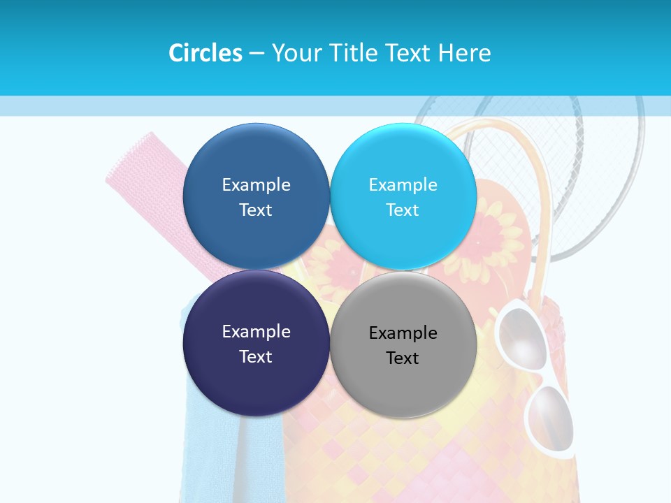 Background Glass Shoe PowerPoint Template