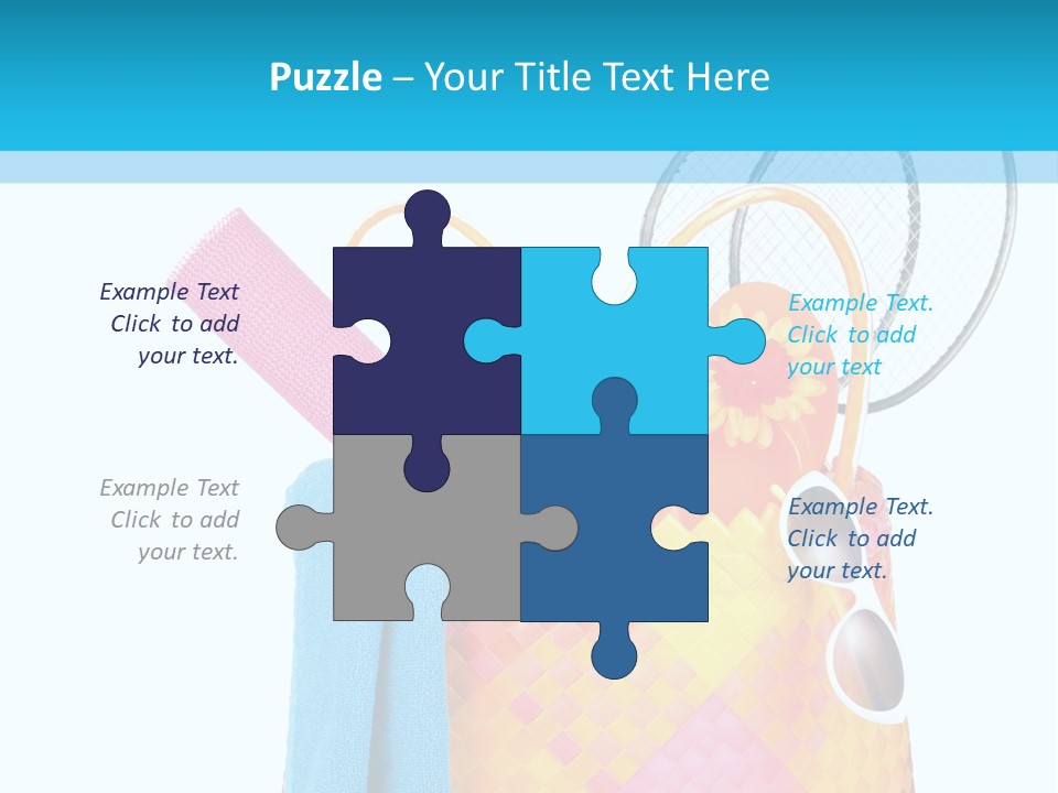 Background Glass Shoe PowerPoint Template