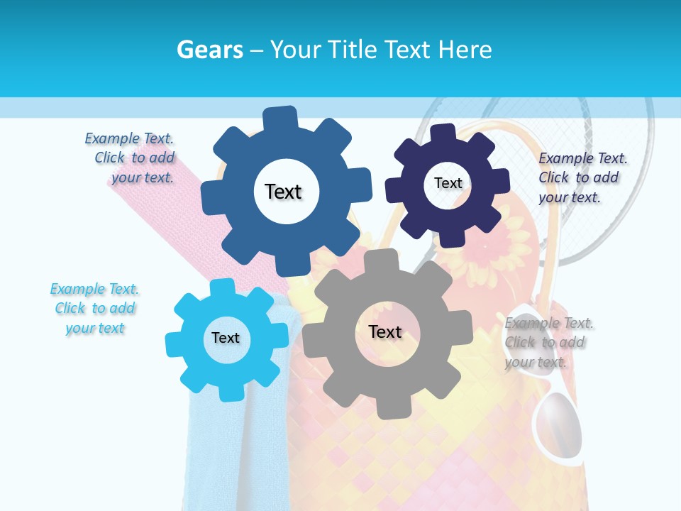 Background Glass Shoe PowerPoint Template