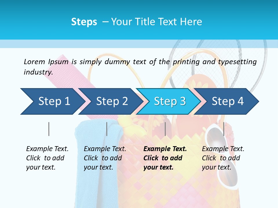 Background Glass Shoe PowerPoint Template