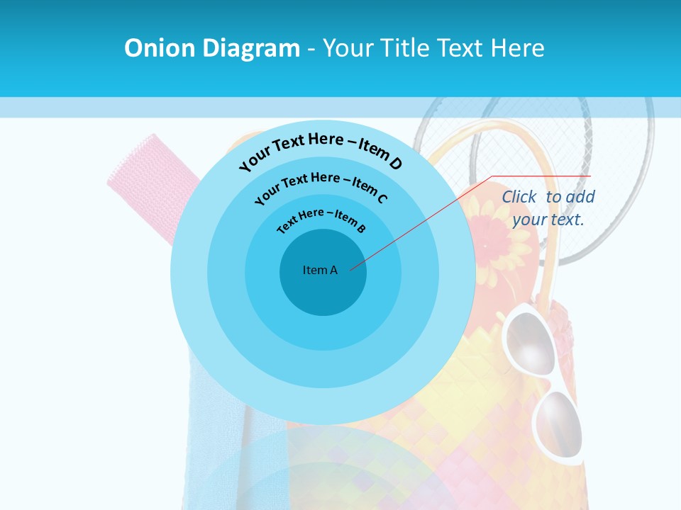 Background Glass Shoe PowerPoint Template
