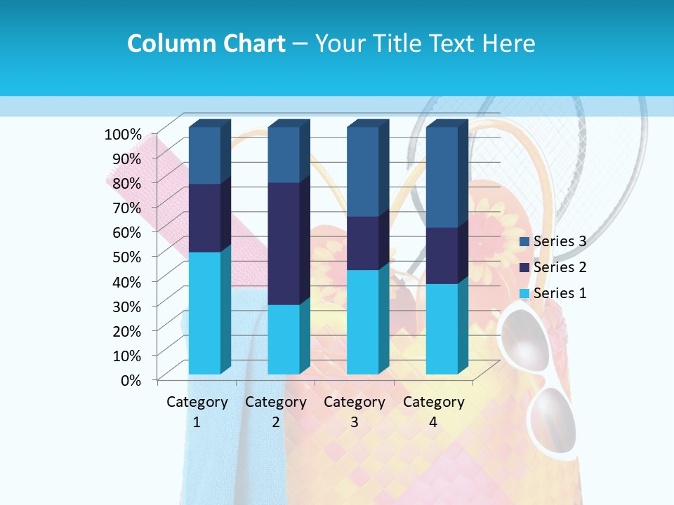 Background Glass Shoe PowerPoint Template