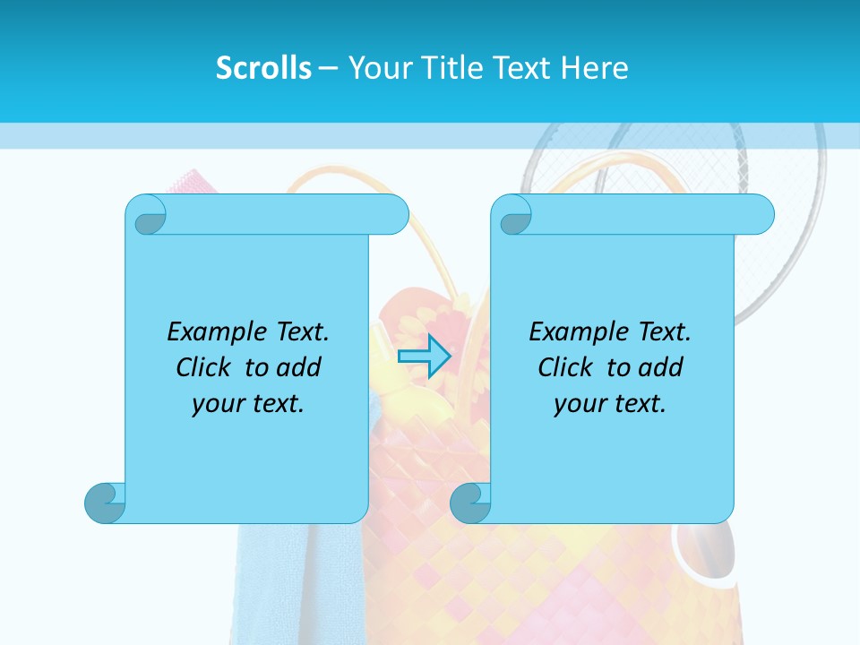 Background Glass Shoe PowerPoint Template