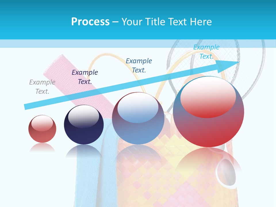 Background Glass Shoe PowerPoint Template