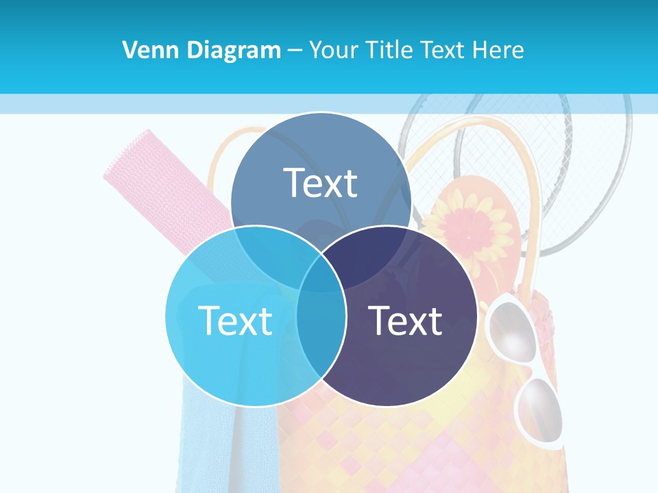 Background Glass Shoe PowerPoint Template