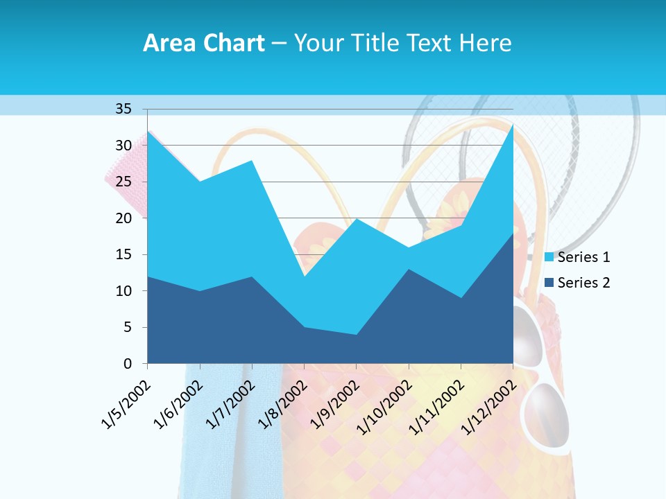 Background Glass Shoe PowerPoint Template