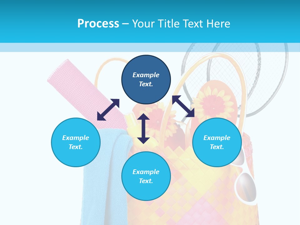 Background Glass Shoe PowerPoint Template