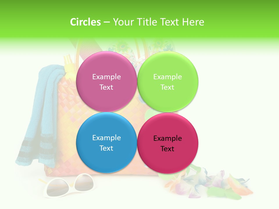 Shoe White Recreation PowerPoint Template