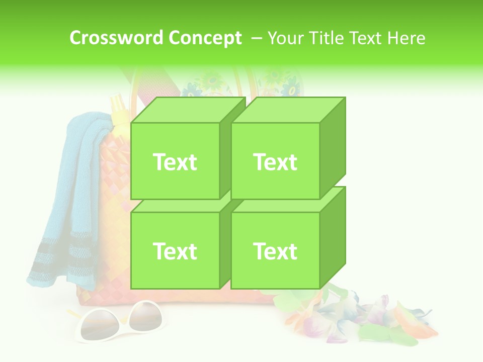 Shoe White Recreation PowerPoint Template