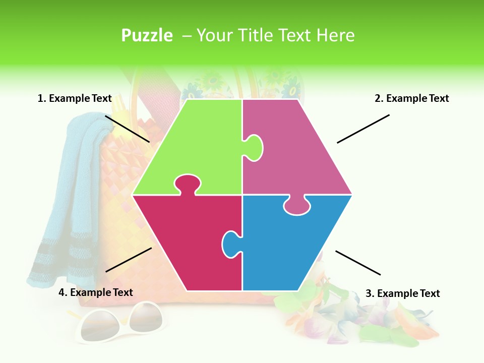 Shoe White Recreation PowerPoint Template