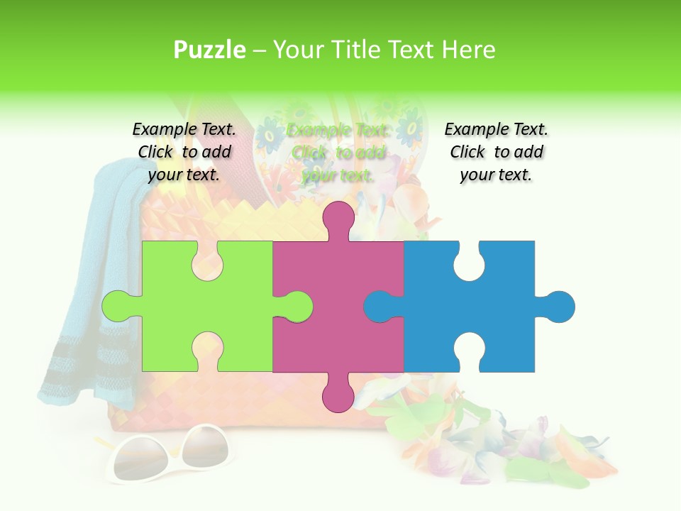 Shoe White Recreation PowerPoint Template