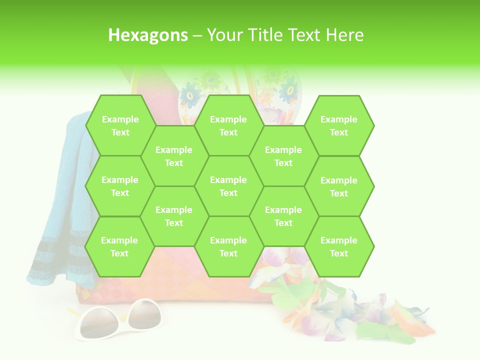 Shoe White Recreation PowerPoint Template