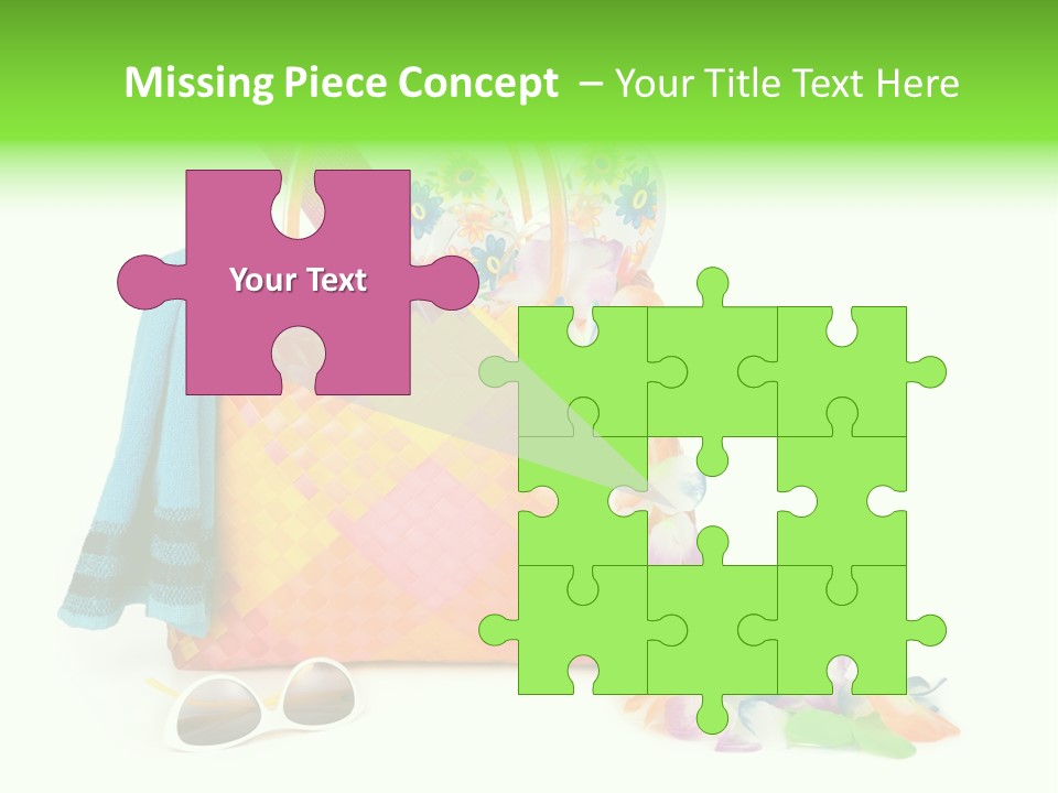 Shoe White Recreation PowerPoint Template