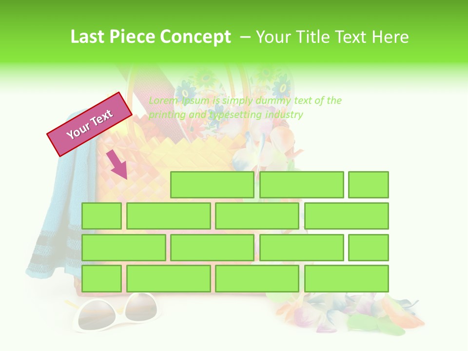 Shoe White Recreation PowerPoint Template