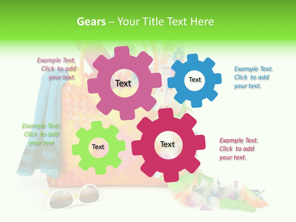 Shoe White Recreation PowerPoint Template