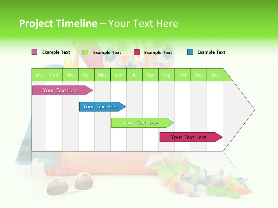 Shoe White Recreation PowerPoint Template