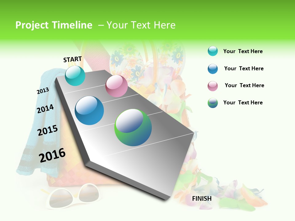 Shoe White Recreation PowerPoint Template