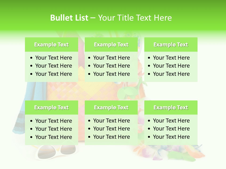 Shoe White Recreation PowerPoint Template