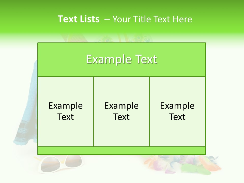 Shoe White Recreation PowerPoint Template