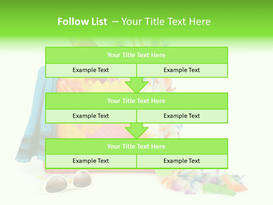 Shoe White Recreation PowerPoint Template